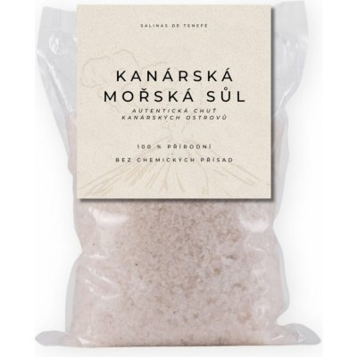 Salinas Kanárská mořská sůl – prémiová gurmánská sůl z Gran Canarie 1 kg – Zboží Dáma