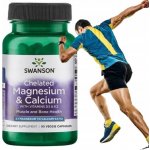 Swanson Albion Magnesium & Calcium with Vitamins D3 & K2 90 kapslí – Hledejceny.cz