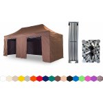 TENTino BIG HEXAGON 4x6 m 10A HNĚDÁ 4 nohy – Hledejceny.cz