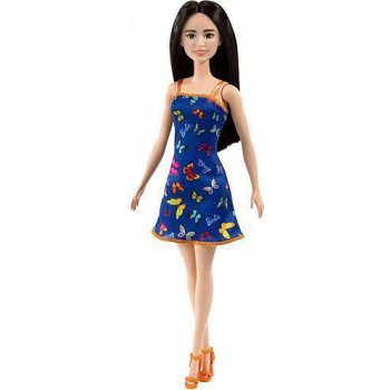 Barbie v šatech s motýlky 30cm MODRÁ