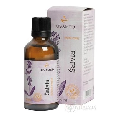 Juvamed Šalvěj bylinné kapky 50 ml – Hledejceny.cz