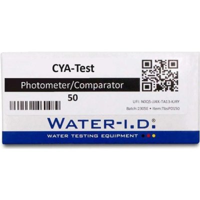 Water ID testovací tablety pro fotometr CyA-TEST 50 ks – Zboží Dáma