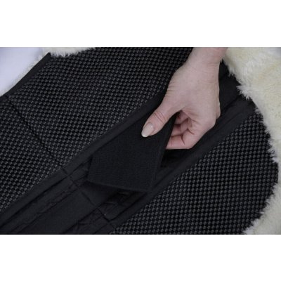 Covalliero Tlumící podložka pod sedlo s umělou kožešinou – Hledejceny.cz