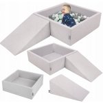KiddyMoon PPZP-KW30D-112 Dětské Hřiště z pěny 100 kuliček – Hledejceny.cz
