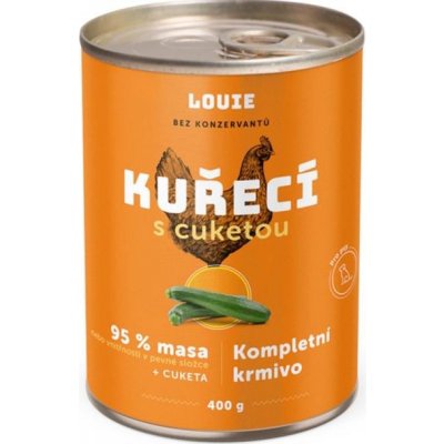 Louie pro psy kuřecí s cuketou 0,4 kg