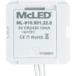 MCLED Ovladač RF 1 zóna řízení jasu stmívání do instalační krabičky ML-910.901.22.0 – Zboží Mobilmania