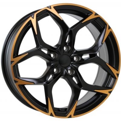 Racing Line I5572 8,5x19 5x112 ET40 matt black + copper polished – Hledejceny.cz