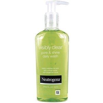 Neutrogena Visibly Clear Pore & Shine Daily Wash čistící gel proti lesknutí pleti a rozšířeným pórům (Pore & Shine Daily Wash) 200 ml