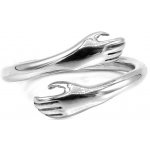 Steel Jewelry Prsten OBJETÍ Chirurgická ocel RI240177 – Zboží Dáma