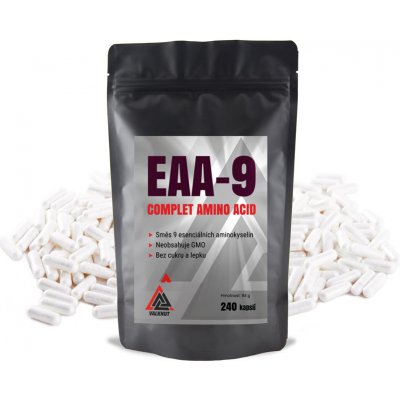 VALKNUT EAA-9 complet amino acid 240 kapslí – Zbozi.Blesk.cz