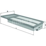 Vzduchový filtr KNECHT LX 3465 – Hledejceny.cz