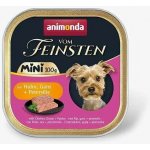 Animonda Vom Feinsten Mini Adult Dog kuřecí husí a petržel 100 g – Hledejceny.cz