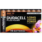 Duracell Plus Power AAA 16ks MN2400B16 – Zboží Živě