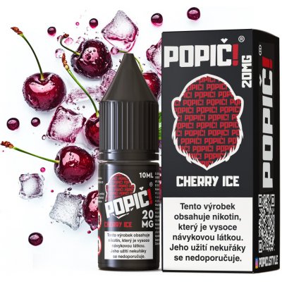 POPIČ! Cherry Ice 10 ml 20 mg – Zboží Mobilmania