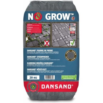 DANSAND Kamenný prach - spárový kamenný prach proti plevelu – Zboží Mobilmania