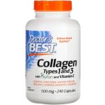 Doctor's Best Doctor’s Best Kolagen Typ I & III + peptan 500 mg 240 kapslí – Hledejceny.cz