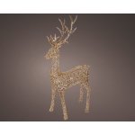 Kaeming Micro LED objekt JELEN, 43x110x270 cm, zlatý, venkovní, KSD – Hledejceny.cz