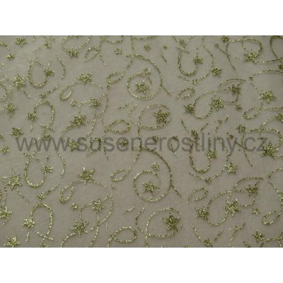 susenerostliny.cz vánoční organza N1276 zelená 36cm x 10y – Hledejceny.cz