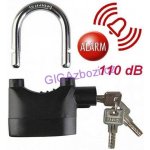 Alum Visací zámek s alarmem pro motorky | Zboží Auto