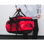 The North Face Base Camp Duffel TNF Red/TNF Black 71 l – Zboží Dáma