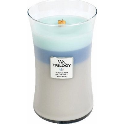 WoodWick Trilogy Woven Comforts 609,5 g – Zbozi.Blesk.cz