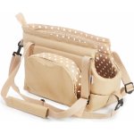 Iridog Cestovní taška na psa CARRIE no.3 s puntíky 25 x 20 x 38 cm – Sleviste.cz