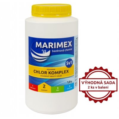 MARIMEX 19900050 AQuaMar Komplex 5v1 sada 1,6 kg – Hledejceny.cz