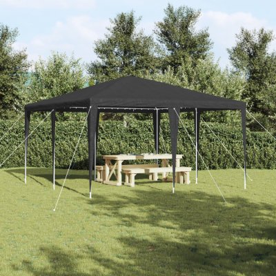 Omaxi 937179 Party Stan Antracitová, Bílá 400 x 400 x 266 cm Polyester, ocel – Zboží Dáma