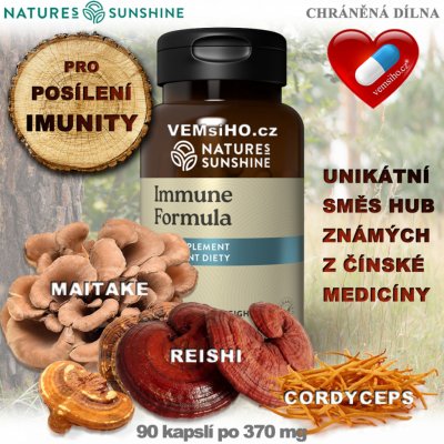 Nature’s Sunshine Immune Formula 90 kapslí po 590 mg – Hledejceny.cz