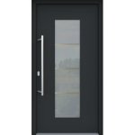 ARON vchodové dveře 3141-1 antracit 100 x 210 cm L – Hledejceny.cz