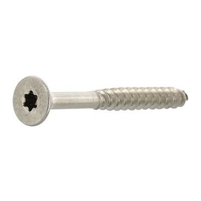 Vrut do dřevotřísky zápustná hlava částečný závit 8.0x180 Torx 25 nerez A2 (100 ks) – Zboží Mobilmania