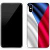 Pouzdro a kryt na mobilní telefon Apple Pouzdro mmCase Gelové iPhone XS - česká vlajka