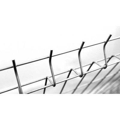 Plotový panel 3D s prolisem - výška 173 cm, drát 4 mm, pozink – Sleviste.cz