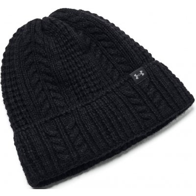 Under Armour W Halftime Cable Knit Beanie-BLK 1386639-001 – Zboží Mobilmania
