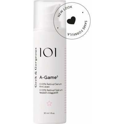 Geek & Gorgeous A-Game 5 sérum 0,05% retinalem 30 ml – Hledejceny.cz