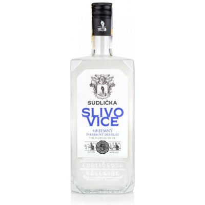 Sudličkova Pálenice Sudličkova Slivovice 40% 0,7 l (holá láhev)