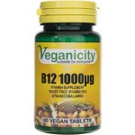 Veganicity Vitamín B12 Cyanocobalamin 1000 µg 90 vegan tablet – Hledejceny.cz