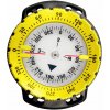 Potápěčské měřicí přístroje Kompas Agama TECH žlutý s bungee
