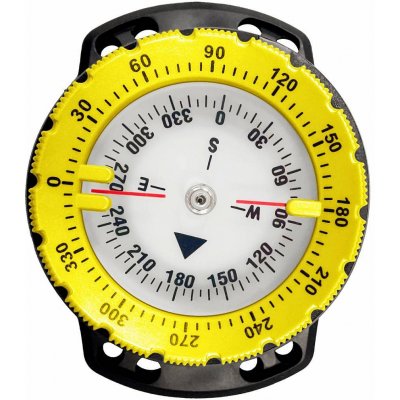 Kompas Agama TECH žlutý s bungee – Zboží Mobilmania
