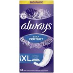 Always Dailies Extra Protect Long Plus s jemnou vůní slipové intimní vložky 44 ks – Zbozi.Blesk.cz