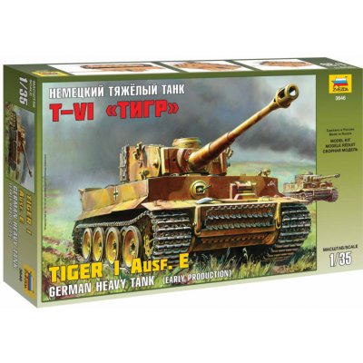 Zvezda Tiger I Early Kursk 1:35 – Zboží Mobilmania