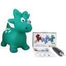 Alltoys zvířátko skákací zelený dinosaurus