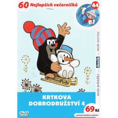 Krtkova dobrodružství 4. DVD