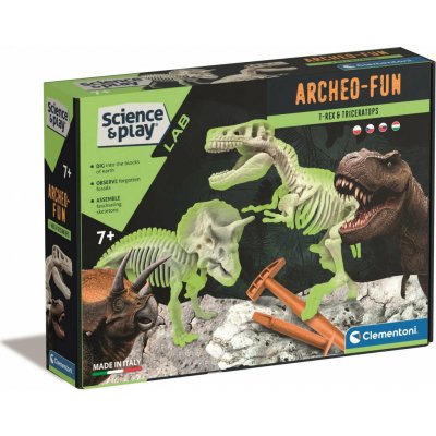 Experimentální sada T Rex + Triceratops – Hledejceny.cz