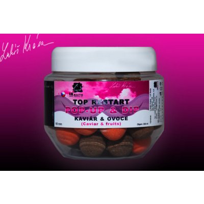 LK Baits Pop Up boilies Top Restart Caviar/Fruits 150ml 18mm + dip – Zbozi.Blesk.cz