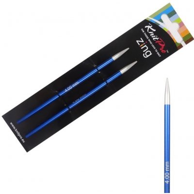 Vyměnitelné kruhové jehlice Knitpro Zing 4 mm – Zboží Mobilmania