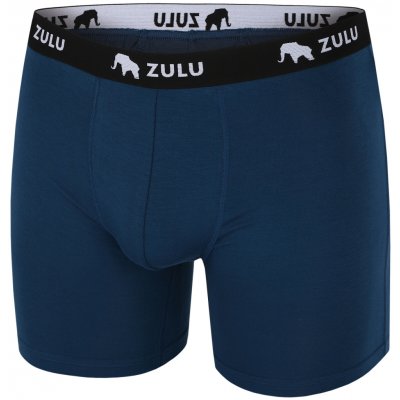 Zulu pánské boxerky bambus 210 modré 3 pack – Hledejceny.cz