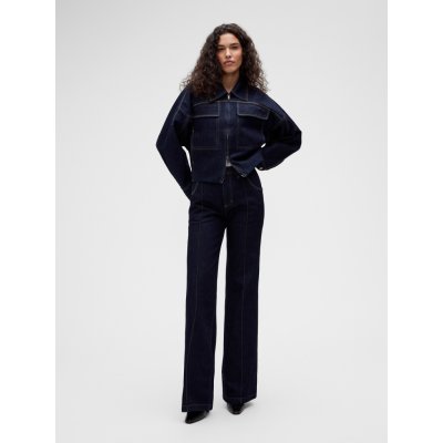 GAP Džíny High Rise GapStudio by Zac Posen Tmavě modrá – Hledejceny.cz