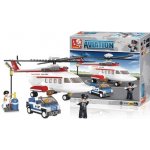 Sluban B0363 Aviation Vrtulník 259 ks – Zboží Dáma