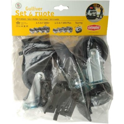 Trixie GmbH a Co.KG Kolečka k přepravce Gulliver 4ks – Zboží Dáma